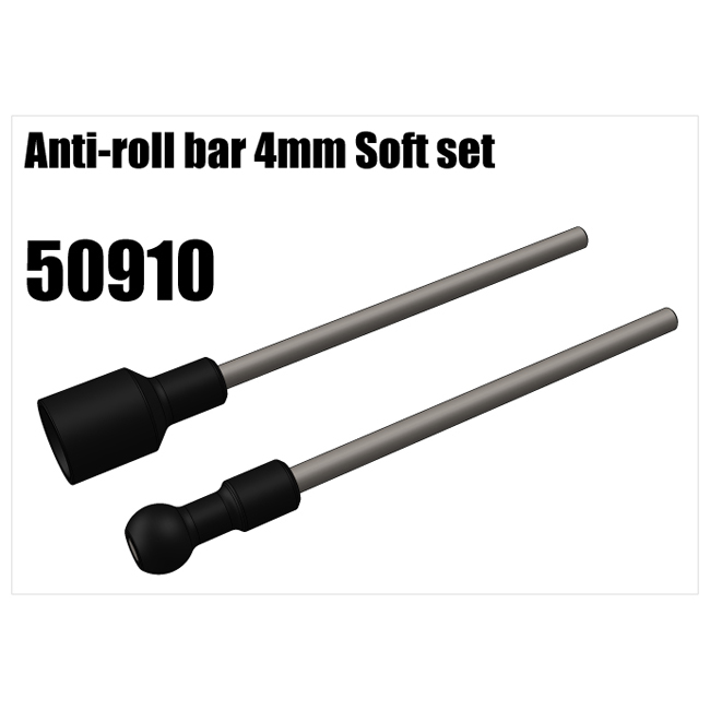 Anti-roll bar 4mm Soft set