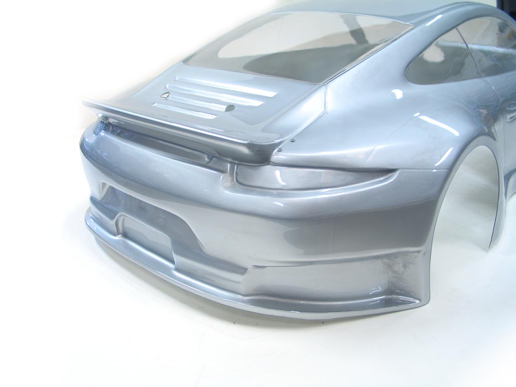 Carrosserie Porsche 911 GT3 R peinte (gris)