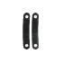 CARBON RETAINING PLATE FOR BUMPER x2